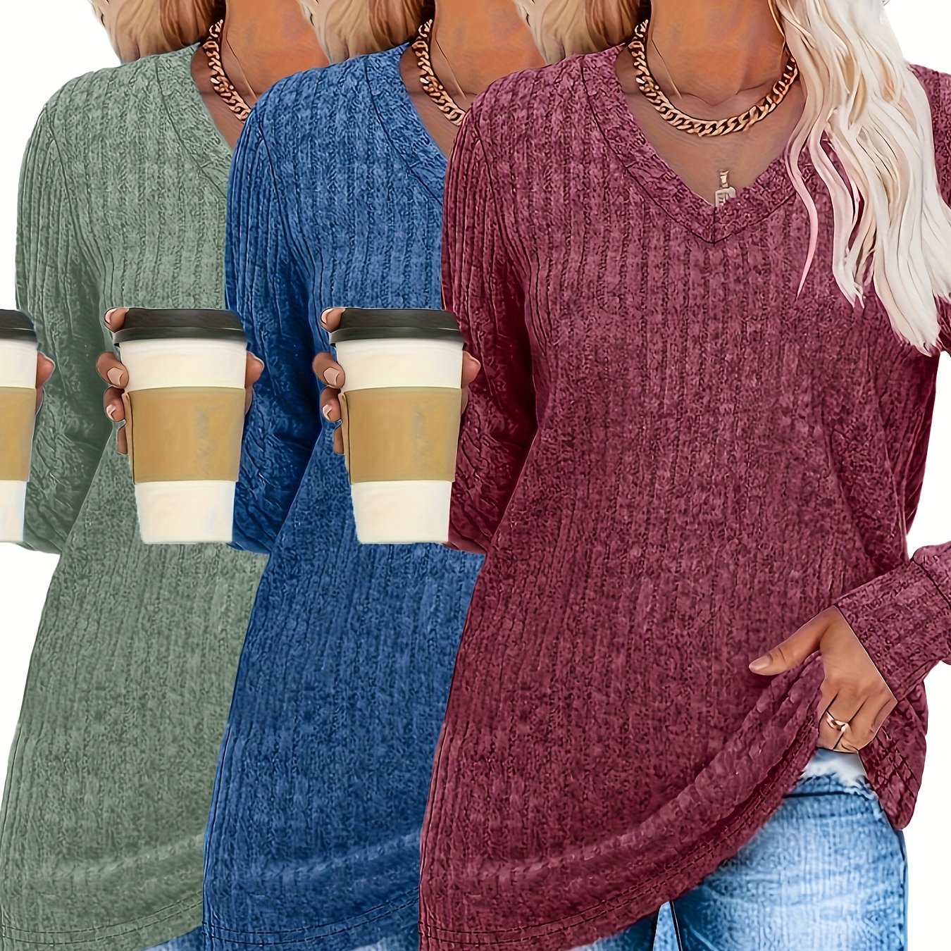 Mireille™ | Elegant Casual Sweater (2 + 1 Free)