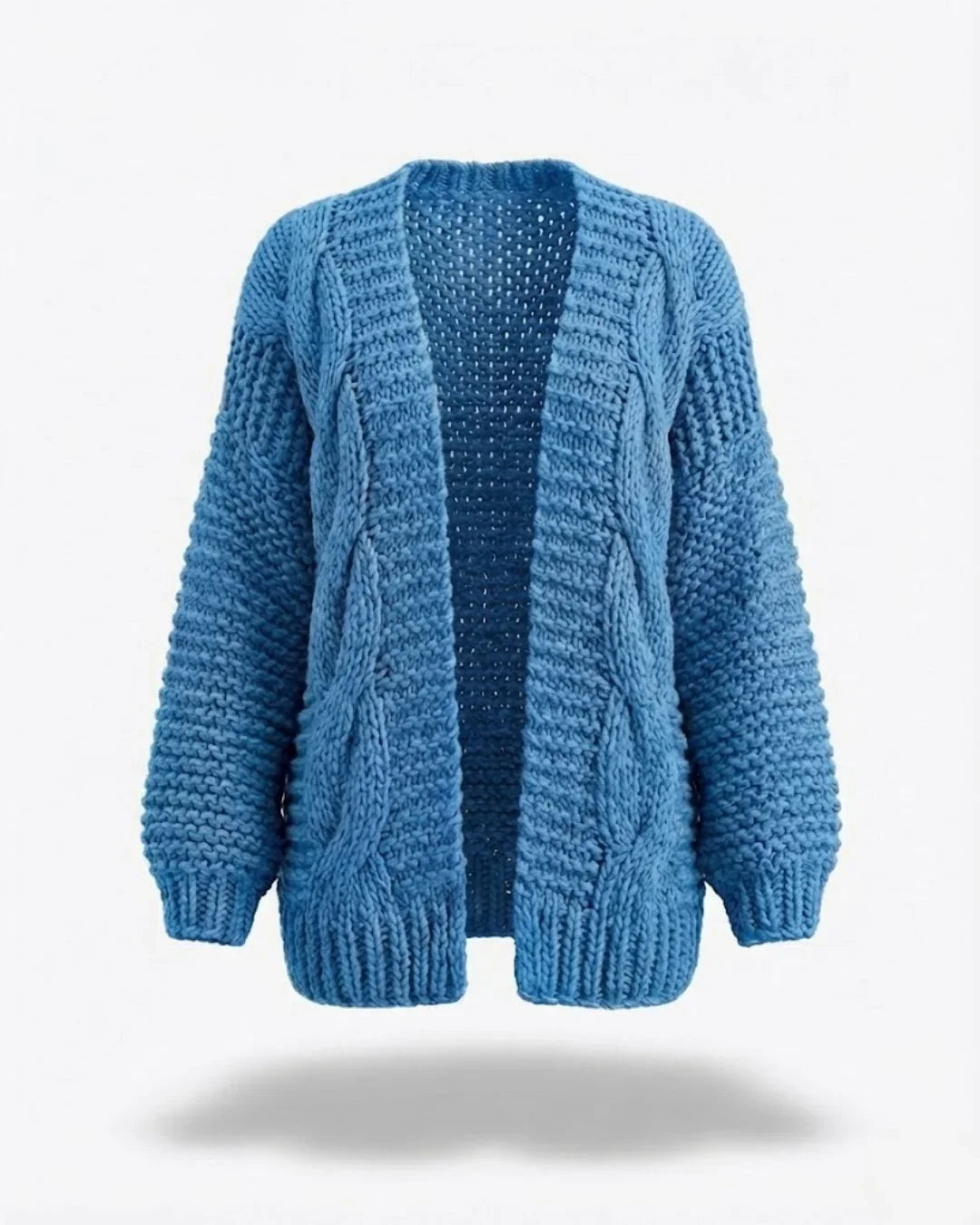 Honorine™ | Chunky Knit Open-Front Cardigan