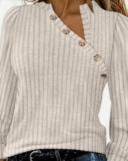 Avery™ | ribbed knit sweater top
