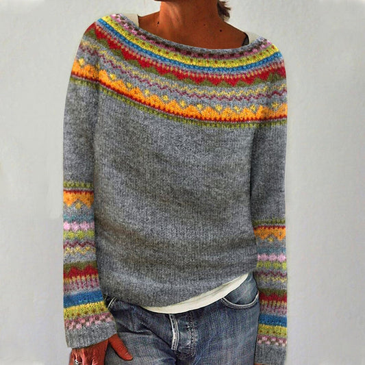 A Vintage Knit Sweater for Women