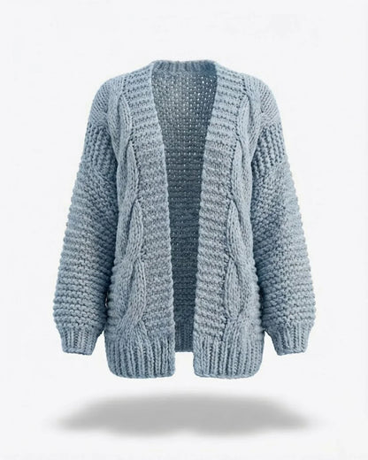 Honorine™ | Chunky Knit Open-Front Cardigan