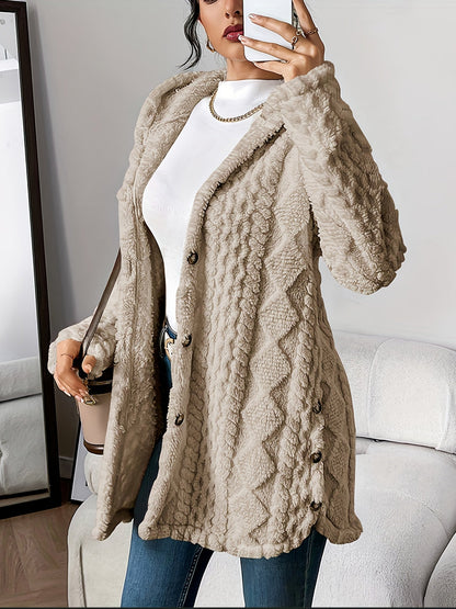 Mel™ | Cozy Hooded Cardigan