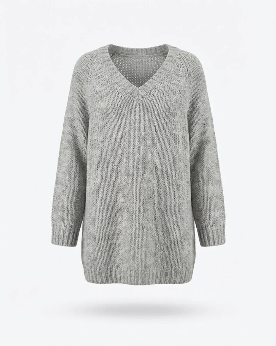Oliver™ | Chunky knit V-neck sweater