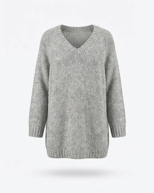 Oliver™ | Chunky knit V-neck sweater
