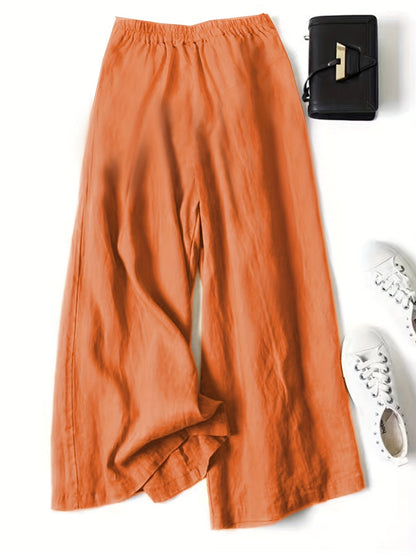 Jani™ | Retro Flared Linen Pants