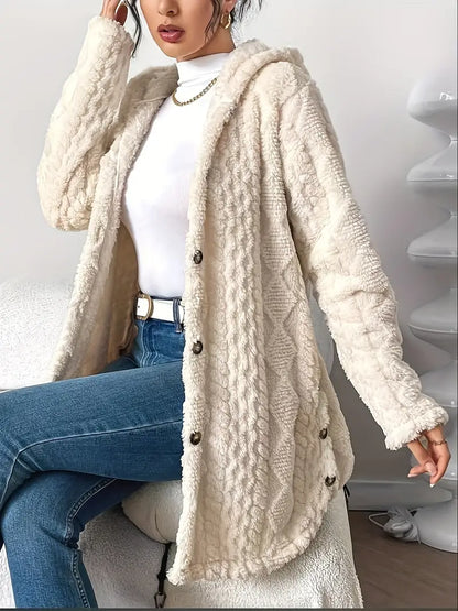 Mel™ | Cozy Hooded Cardigan