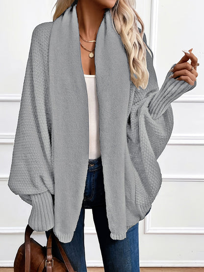 Anisa™ | Elegant Lantern Sleeve Cardigan