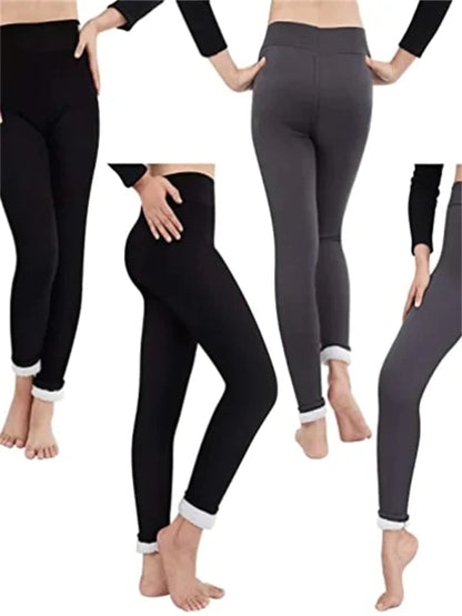 Ruby™ | Fleece-Lined High-Waist Pull-On Leggings