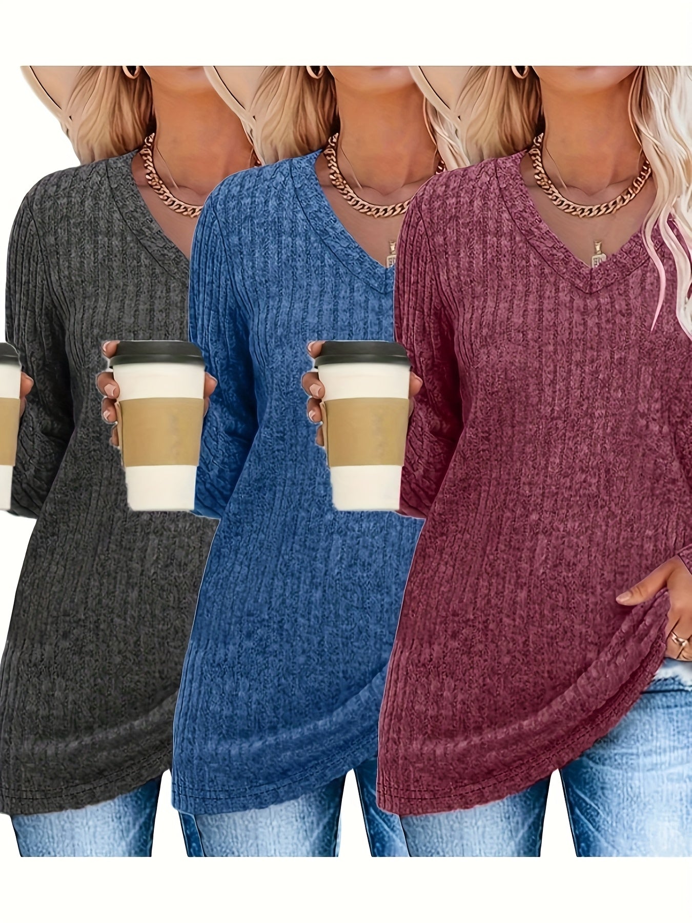 Mireille™ | Elegant Casual Sweater (2 + 1 Free)