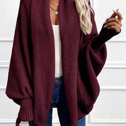 Anisa™ | Elegant Lantern Sleeve Cardigan