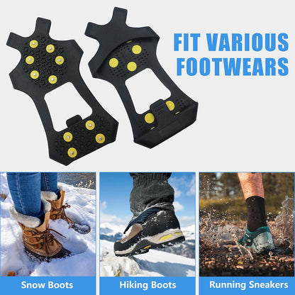 Ice Cleats Anti-Slip for Shoes & Boots