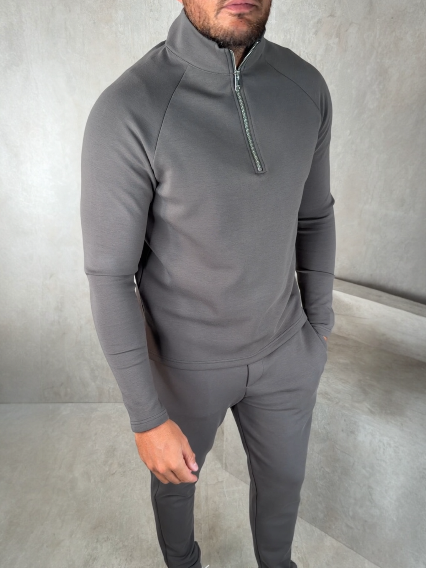 Half Zip Raglan Tracksuit
