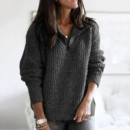 Half-Zip Sweater for Women
