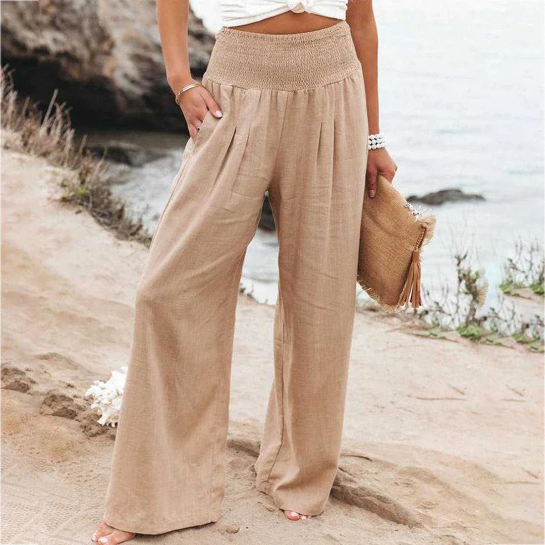Dahlia™ | Comfortable Cotton and Hemp Pants