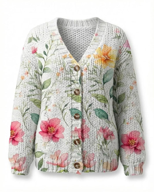 Mina™ | Floral Cardigan