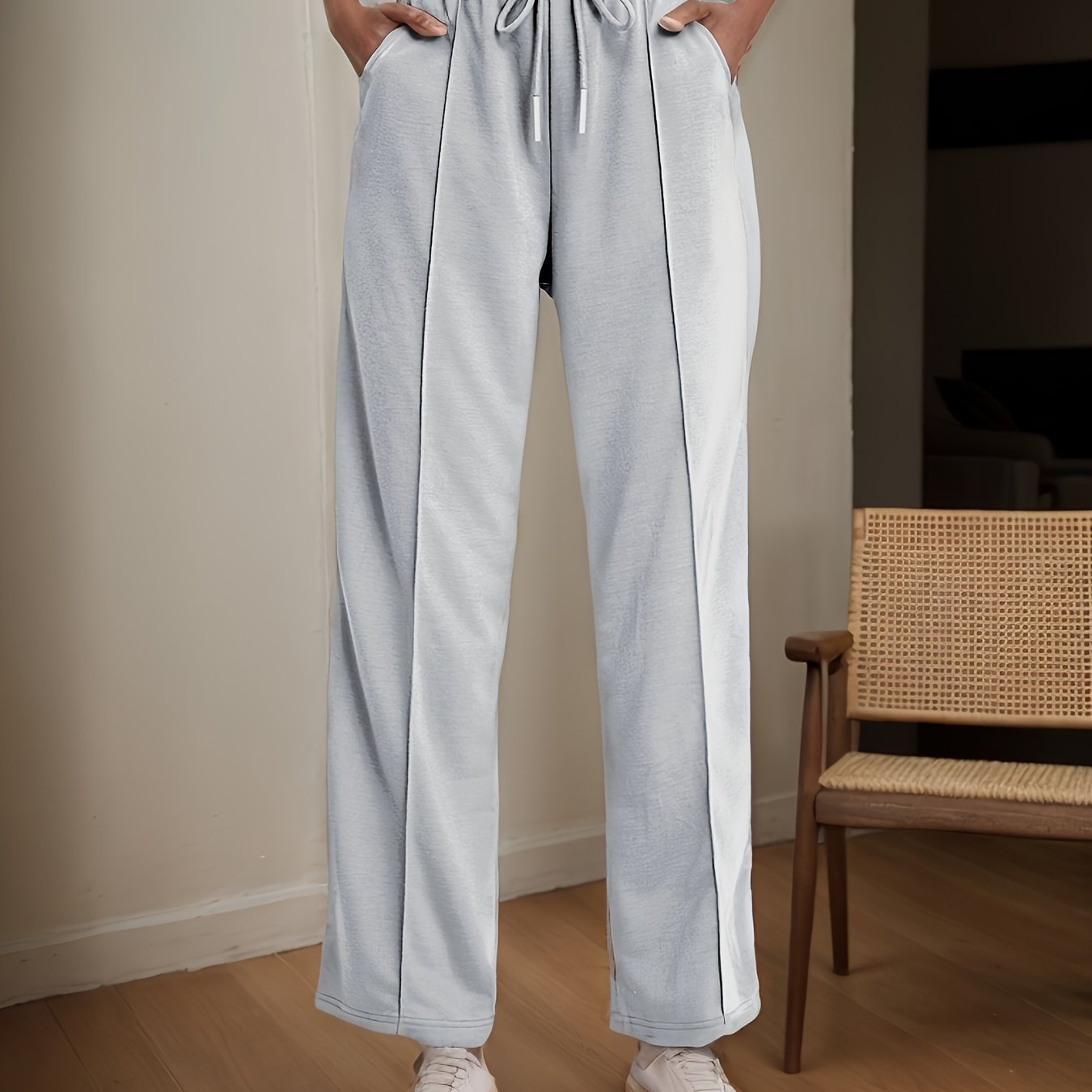 Bulma™ | Elegant Wide-Leg Cotton Pants