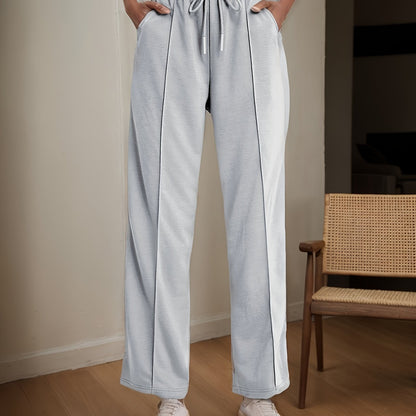 Bulma™ | Elegant Wide-Leg Cotton Pants
