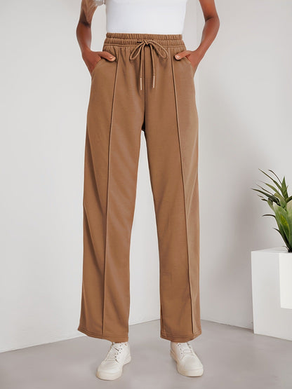 Bulma™ | Elegant Wide-Leg Cotton Pants