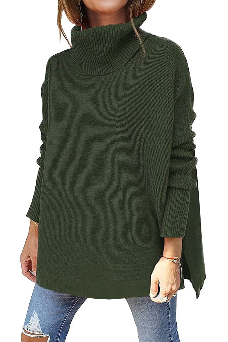 Cina™ | Oversized Turtleneck Sweater