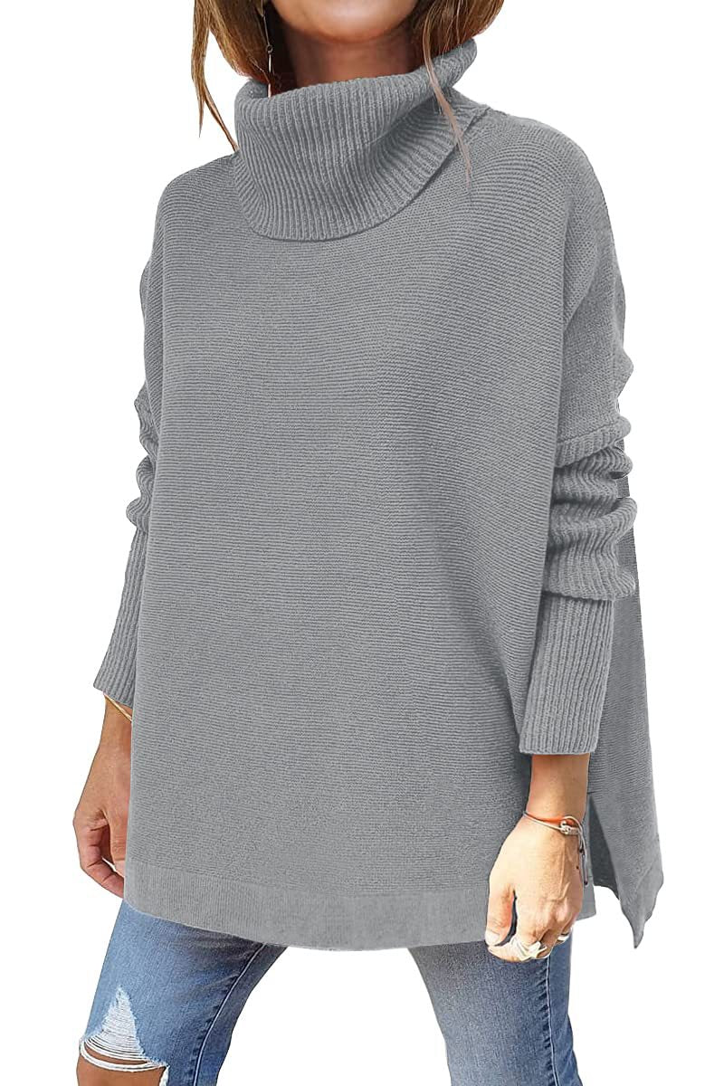Cina™ | Oversized Turtleneck Sweater