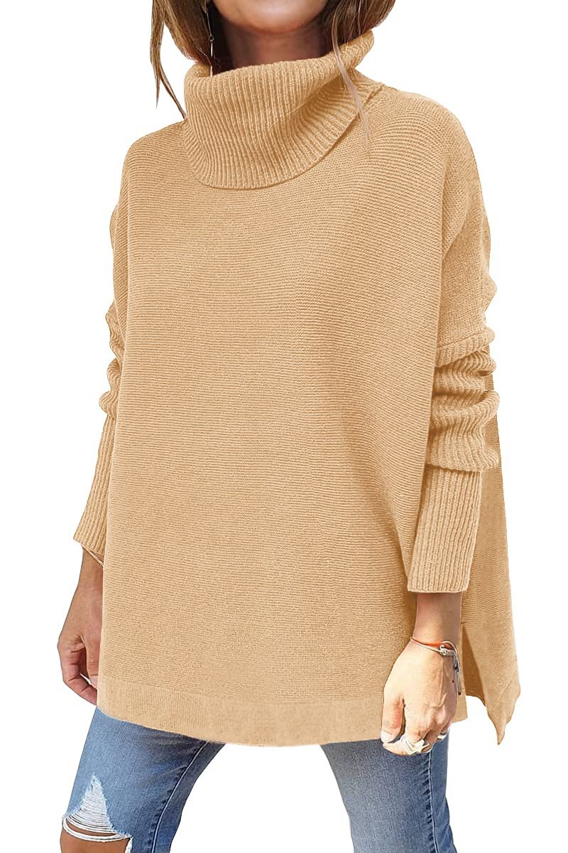 Cina™ | Oversized Turtleneck Sweater