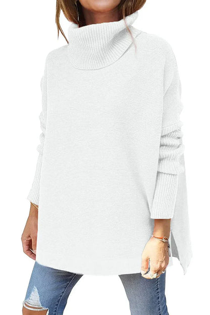 Cina™ | Oversized Turtleneck Sweater