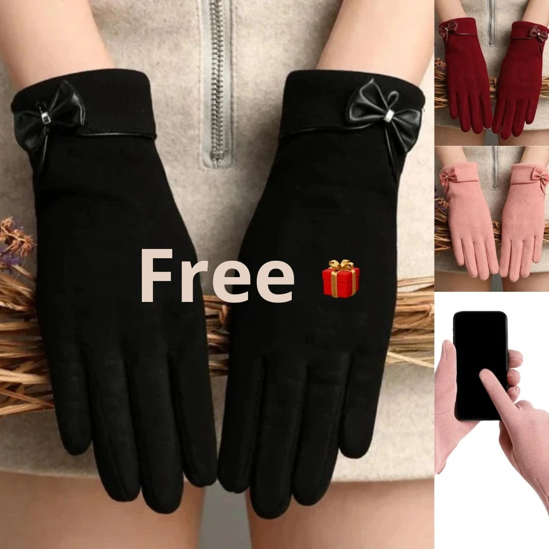 Barbara™ | Ribbed-Hem Side-Button Wrap V-Neck Sweater