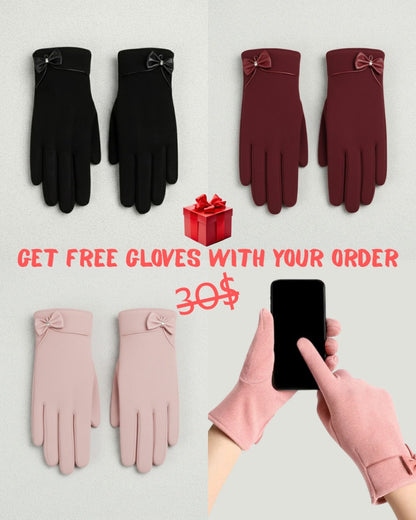 noelle™ | Festive Reindeer-Print Hooded Zip-Up Hoodie