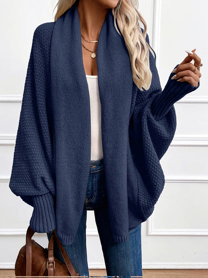 Anisa™ | Elegant Lantern Sleeve Cardigan