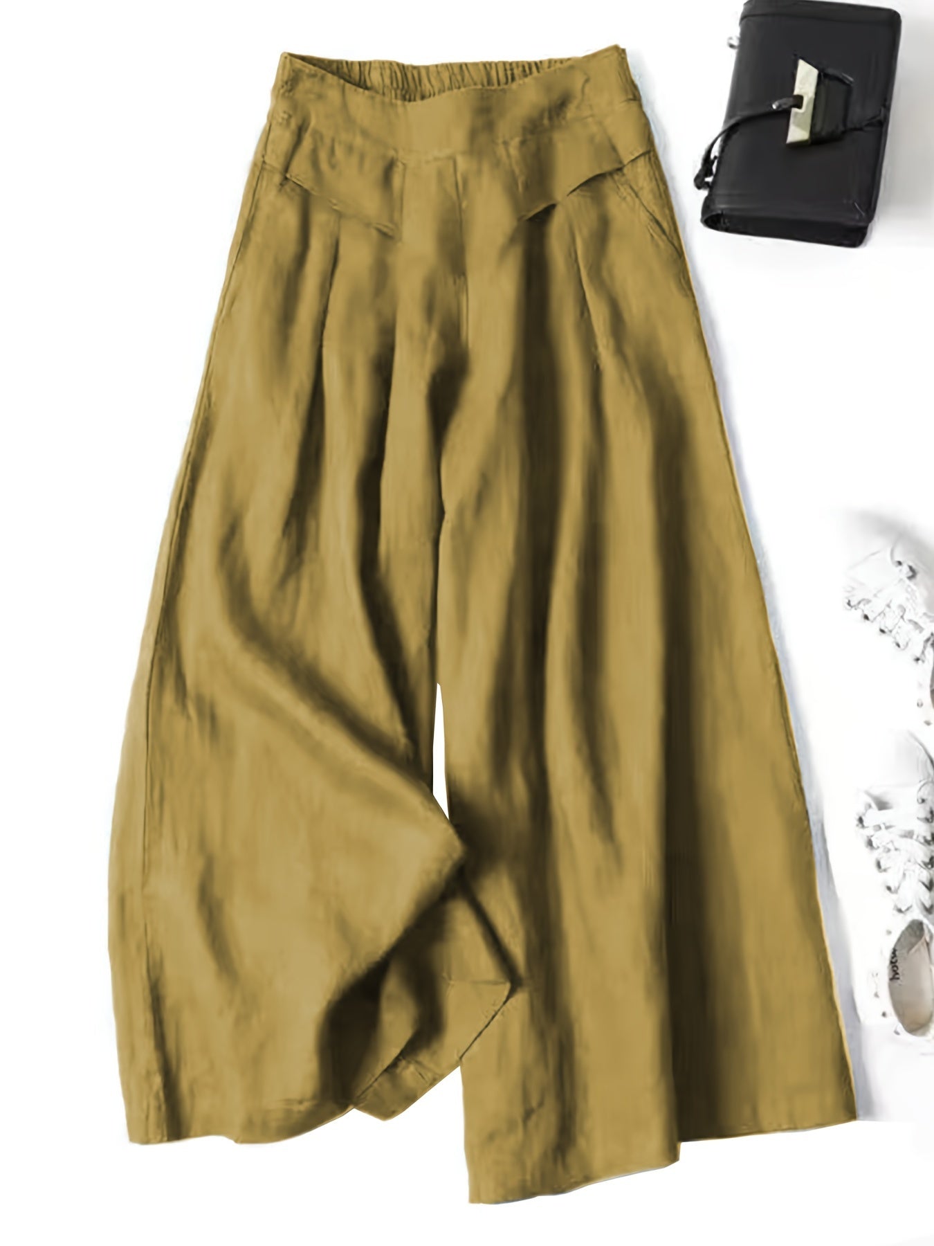 Jani™ | Retro Flared Linen Pants