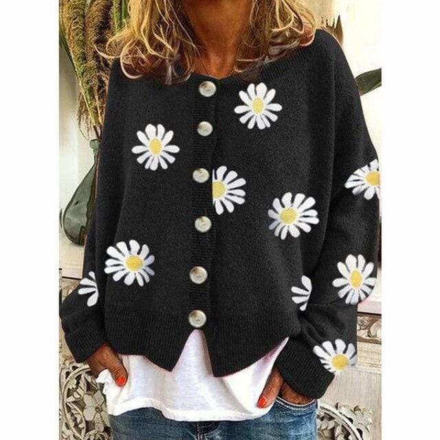 Keira™ | Elegant and Comfortable Floral Cardigan