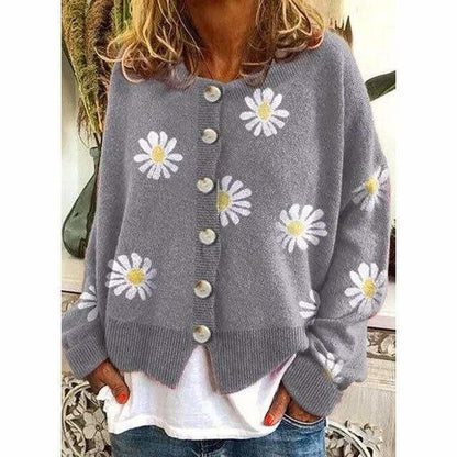 Keira™ | Elegant and Comfortable Floral Cardigan