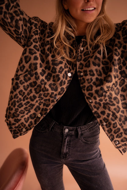 Sofie™ | Elegant and Comfortable Leopard Jacket