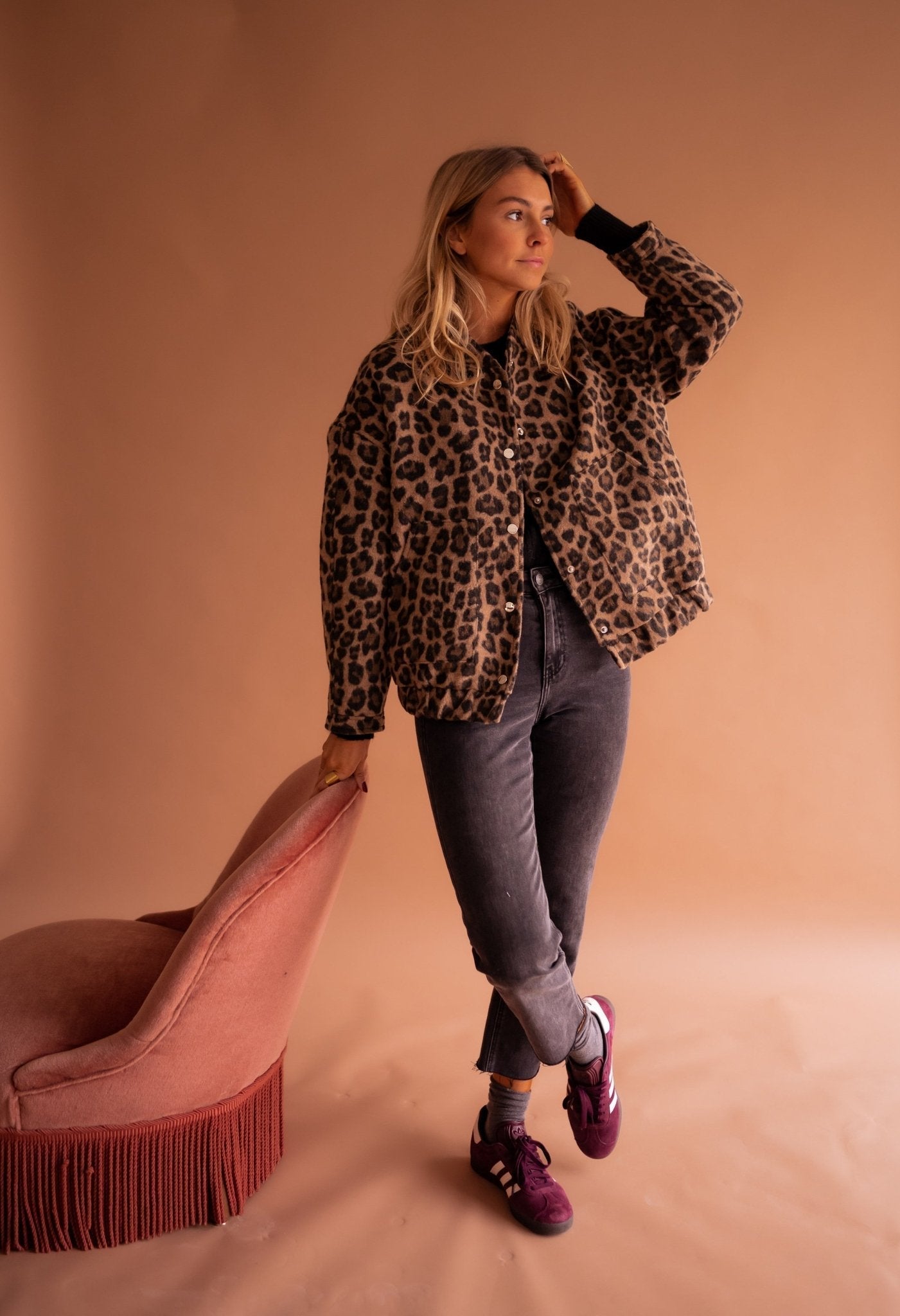 Sofie™ | Elegant and Comfortable Leopard Jacket
