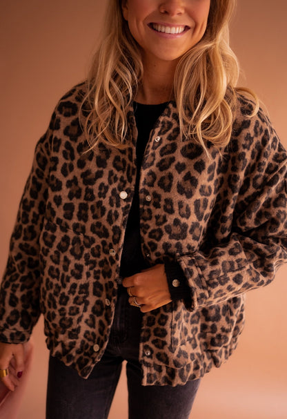 Sofie™ | Elegant and Comfortable Leopard Jacket