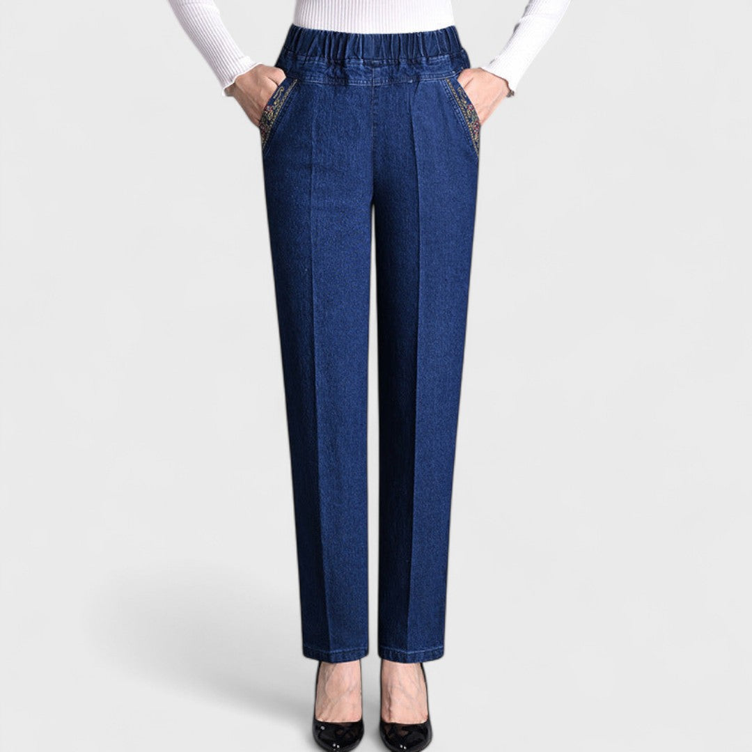 Mira™ | Elegant Denim Jeans with Practical Pockets